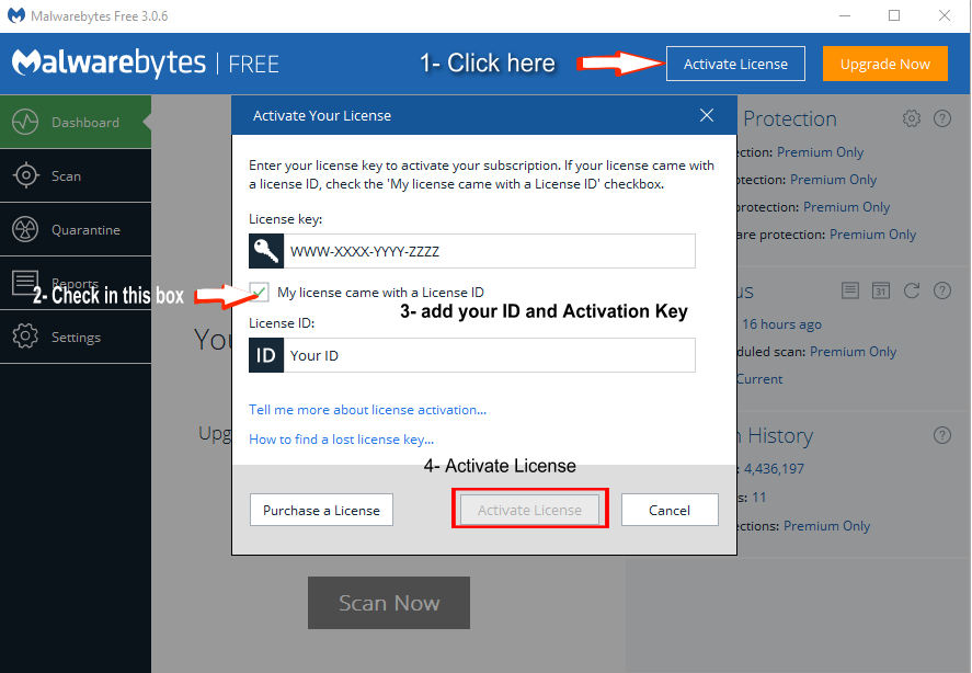 activation key for malwarebytes